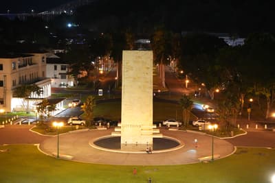Goethals at night